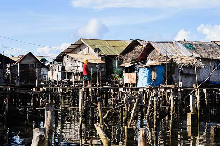 Village Of Stilt Houses